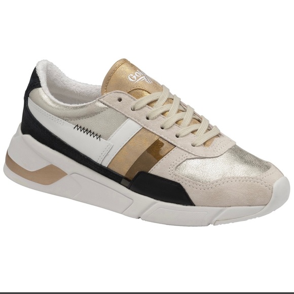 Gola Shoes - Gola Classic Eclipse Mode Sneakers silver/gold/multi